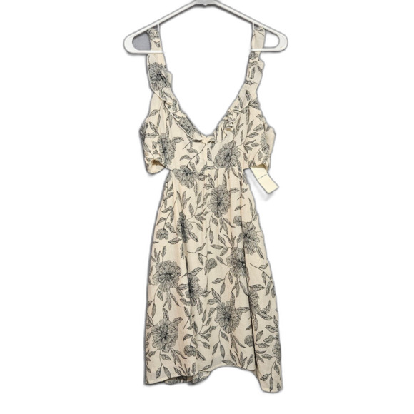 Abercrombie & Fitch Summer Dress Large Petite Pockets Feminine Girly Ruffled - Picture 4 of 9